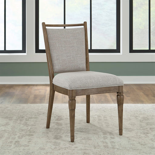 Hickory Grove - Upholstered Side Chair - Heirloom Brown – Side Chairs by Liberty Furniture at Furniture Wholesale Plus , Nashville furniture store