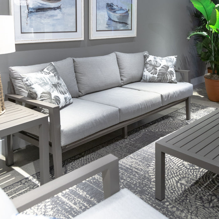 Plantation Key - Outdoor Sofa - Granite – Sofas by Liberty Furniture at Furniture Wholesale Plus , Nashville furniture store