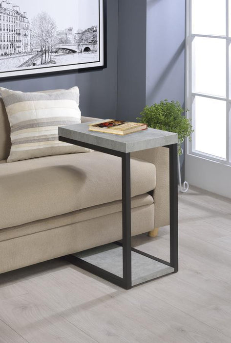 Beck - Engineered Wood C-Shape Sofa Side Table – Side Tables by CoasterEveryday at Furniture Wholesale Plus , Nashville furniture store
