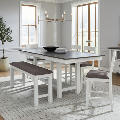 Brook Bay - Gathering Trestle Table Set – 5 Piece Dining Room Sets by Liberty Furniture at Furniture Wholesale Plus , Nashville furniture store