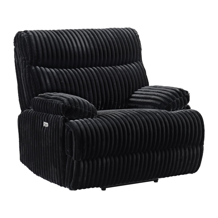 Admiral - Power Motion Recliner - Masis Black – Reclining Chairs by Elements International at Furniture Wholesale Plus , Nashville furniture store