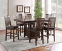 Yorktown - Counter Storage Dining Set – 8 + Piece Dining Room Sets by Steve Silver Furniture at Furniture Wholesale Plus , Nashville furniture store