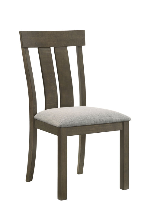 Lloyd - Side Chair (Set of 2) - Brown / Gray – Chair Sets by Crown Mark at Furniture Wholesale Plus , Nashville furniture store