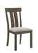 Lloyd - Side Chair (Set of 2) - Brown / Gray – Chair Sets by Crown Mark at Furniture Wholesale Plus , Nashville furniture store