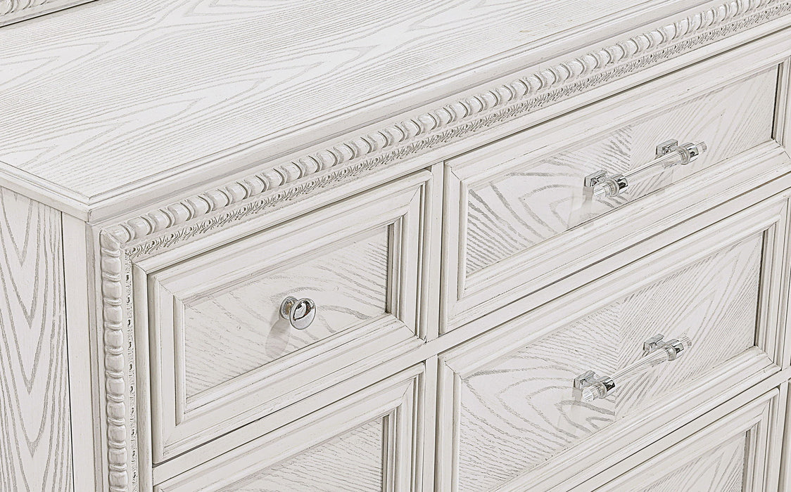 Alexandria - Bedroom Dresser - White – Dressers by Crown Mark at Furniture Wholesale Plus , Nashville furniture store
