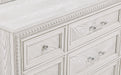 Alexandria - Dresser And Mirror - White – Dresser & Mirror by Crown Mark at Furniture Wholesale Plus , Nashville furniture store