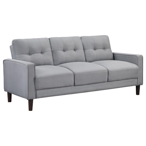 Bowen - Upholstered Track Arm Tufted Sofa – Stationary Sofas by Coaster Fine Furniture at Furniture Wholesale Plus , Nashville furniture store
