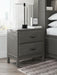 Mazing - Two Drawer Night Stand - Gray – Accent Nightstands by Signature Design by Ashley® at Furniture Wholesale Plus , Nashville furniture store