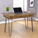 Sheeran - Writing Desk With Storage - Rustic Amber - Premium Writing Desks from CoasterEveryday - Just $269! Shop now at Furniture Wholesale Plus  We are the best furniture store in Nashville, Hendersonville, Goodlettsville, Madison, Antioch, Mount Juliet, Lebanon, Gallatin, Springfield, Murfreesboro, Franklin, Brentwood