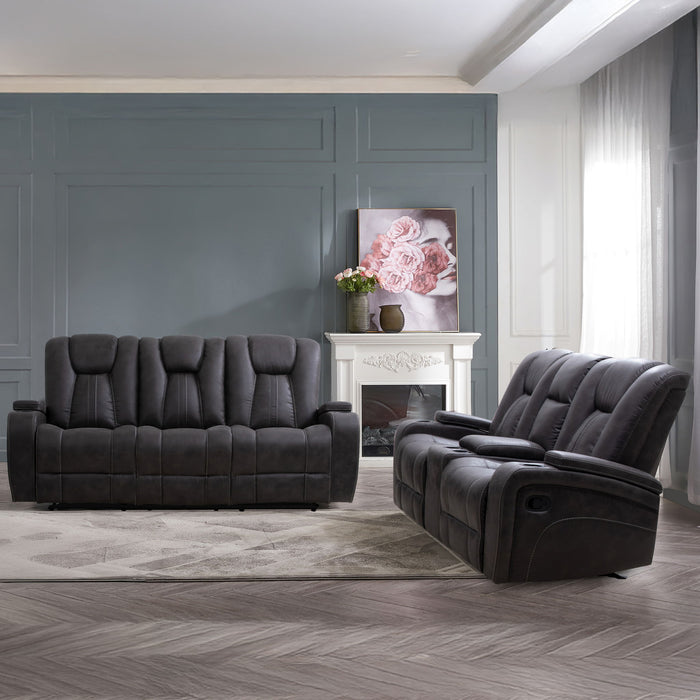 Marlow - Manual Reclining Sofa Set – Reclining Sofas & Loveseats by Steve Silver Furniture at Furniture Wholesale Plus , Nashville furniture store