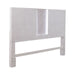 Mirage - King Travertine Panel Headboard - Wirebrushed White – Panel Headboards by Liberty Furniture at Furniture Wholesale Plus , Nashville furniture store