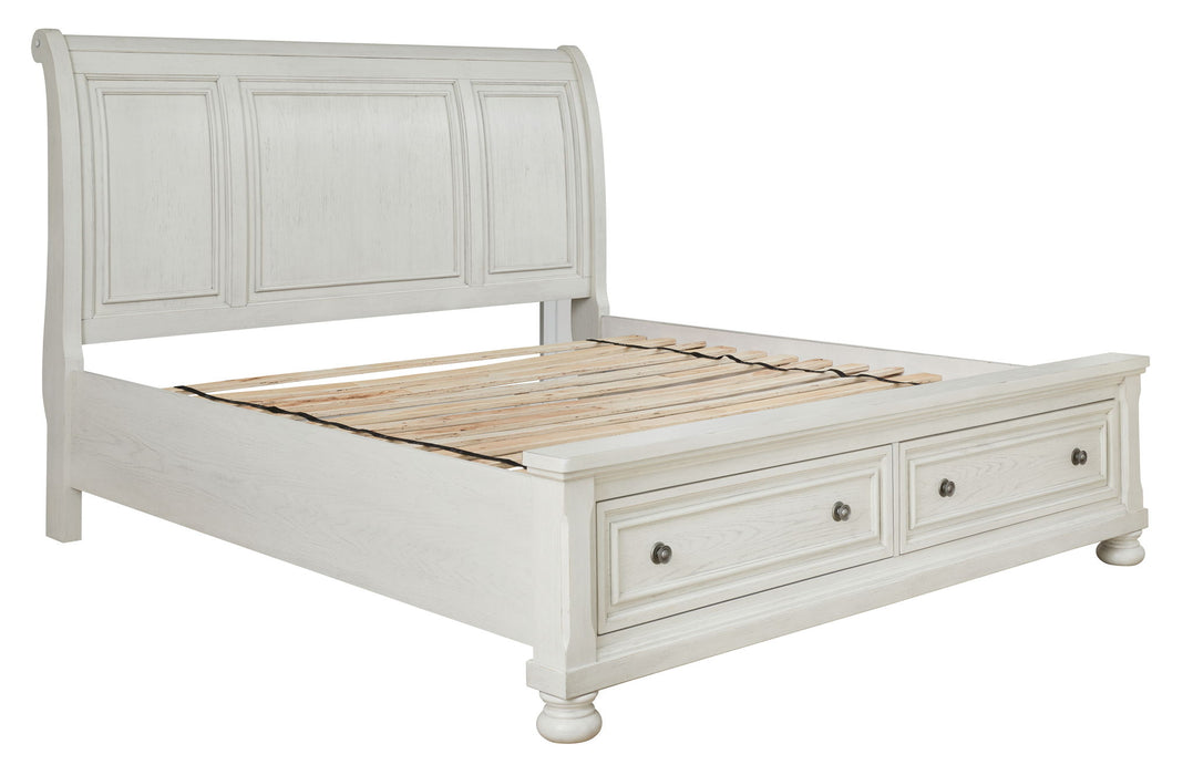 Robbinsdale - Sleigh Bed – Storage Beds by Signature Design by Ashley® at Furniture Wholesale Plus , Nashville furniture store