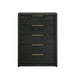 South Bend - Chest - Black – Accent Chests by Elements International at Furniture Wholesale Plus , Nashville furniture store
