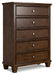 Danabrin - Five Drawer Chest - Brown – Accent Chests by Signature Design by Ashley® at Furniture Wholesale Plus , Nashville furniture store
