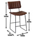 Tribeca - Barstool - Premium Bar Height (28"-30") from Steve Silver Furniture - Just $219! Shop now at Furniture Wholesale Plus  We are the best furniture store in Nashville, Hendersonville, Goodlettsville, Madison, Antioch, Mount Juliet, Lebanon, Gallatin, Springfield, Murfreesboro, Franklin, Brentwood