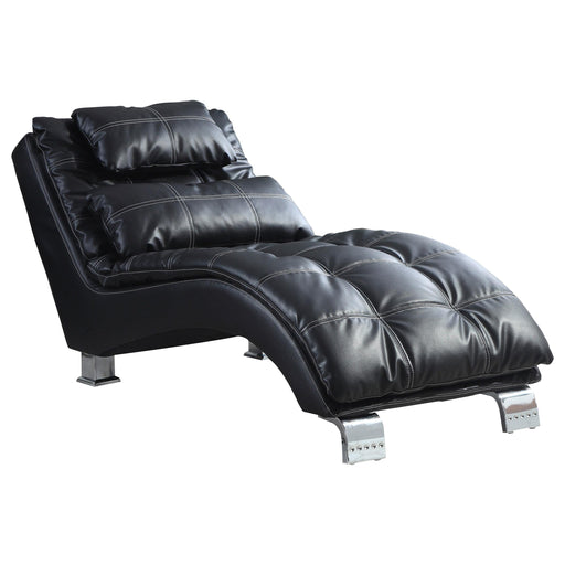 Dilleston Upholstered Chaise Black - Premium Chaise from Coaster Z2 Standard - Just $498! Shop now at Furniture Wholesale Plus  We are the best furniture store in Nashville, Hendersonville, Goodlettsville, Madison, Antioch, Mount Juliet, Lebanon, Gallatin, Springfield, Murfreesboro, Franklin, Brentwood