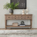 Haven Hills - Sofa Table - Camel Beige – Sofa Tables by Liberty Furniture at Furniture Wholesale Plus , Nashville furniture store