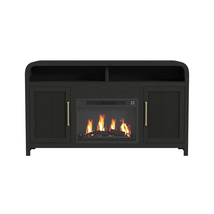 Ridgemont - Complete Fireplace Cabinet – Fireplace TV Stands by Elements International at Furniture Wholesale Plus , Nashville furniture store