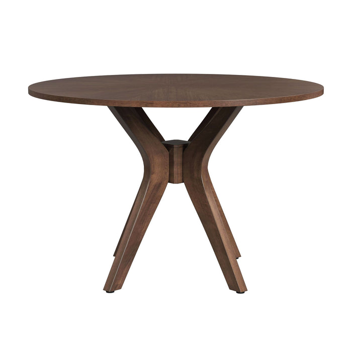 Santa Barbara - Round Dining Table - Walnut – Dining Tables by Elements International at Furniture Wholesale Plus , Nashville furniture store
