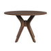Santa Barbara - Round Dining Table - Walnut – Dining Tables by Elements International at Furniture Wholesale Plus , Nashville furniture store