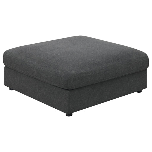 Serene Upholstered Rectangular Ottoman Charcoal - Premium Ottoman from Coaster Z2 Standard - Just $344! Shop now at Furniture Wholesale Plus  We are the best furniture store in Nashville, Hendersonville, Goodlettsville, Madison, Antioch, Mount Juliet, Lebanon, Gallatin, Springfield, Murfreesboro, Franklin, Brentwood