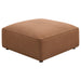 Jennifer Upholstered Ottoman Terracotta - Premium Ottoman from Coaster Z2 Standard - Just $336! Shop now at Furniture Wholesale Plus  We are the best furniture store in Nashville, Hendersonville, Goodlettsville, Madison, Antioch, Mount Juliet, Lebanon, Gallatin, Springfield, Murfreesboro, Franklin, Brentwood