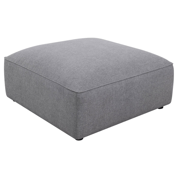 Jennifer Square Upholstered Ottoman Grey - Premium Ottoman from Coaster Z2 Standard - Just $336! Shop now at Furniture Wholesale Plus  We are the best furniture store in Nashville, Hendersonville, Goodlettsville, Madison, Antioch, Mount Juliet, Lebanon, Gallatin, Springfield, Murfreesboro, Franklin, Brentwood