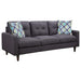 Watsonville Tufted Back Sofa Grey - Premium Sofa from Coaster Z2 Standard - Just $538! Shop now at Furniture Wholesale Plus  We are the best furniture store in Nashville, Hendersonville, Goodlettsville, Madison, Antioch, Mount Juliet, Lebanon, Gallatin, Springfield, Murfreesboro, Franklin, Brentwood