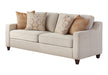 Christine Upholstered Cushion Back Sofa Beige - Premium Sofa from Coaster Z2 Standard - Just $918! Shop now at Furniture Wholesale Plus  We are the best furniture store in Nashville, Hendersonville, Goodlettsville, Madison, Antioch, Mount Juliet, Lebanon, Gallatin, Springfield, Murfreesboro, Franklin, Brentwood