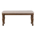 Joanna - Bench - Brown – Upholstered Benches by Steve Silver Furniture at Furniture Wholesale Plus , Nashville furniture store