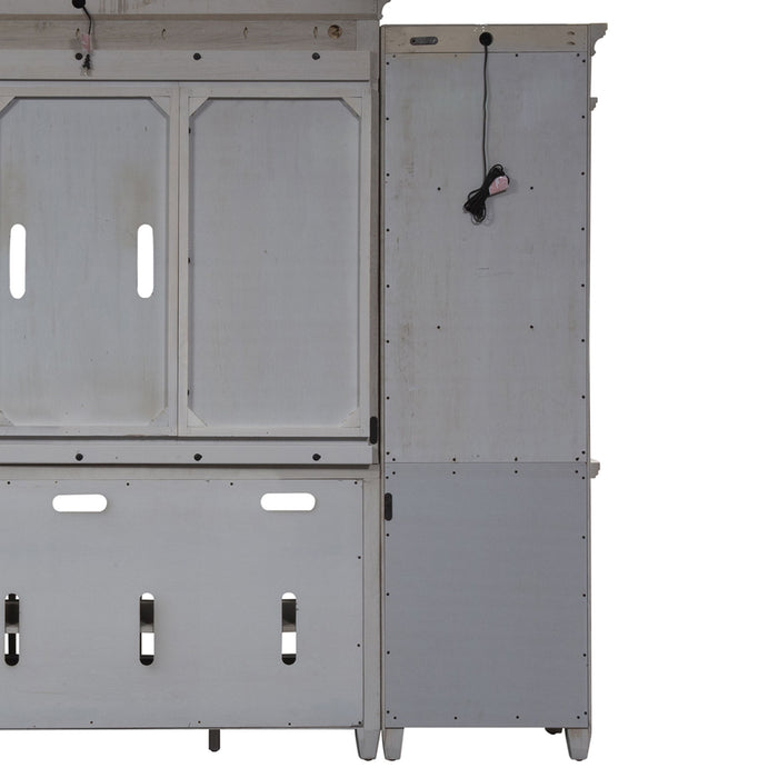 Heartland - Left Pier - Antique White / Tobacco Tops – Piers by Liberty Furniture at Furniture Wholesale Plus , Nashville furniture store