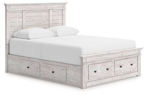 Makidern - Panel Storage Bed With Under Bed Storage Unit And Storage Footboard – Storage Beds by Signature Design by Ashley® at Furniture Wholesale Plus , Nashville furniture store