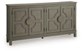 Darlock - Accent Cabinet - Warm Gray – Accent Cabinets by Signature Design by Ashley® at Furniture Wholesale Plus , Nashville furniture store