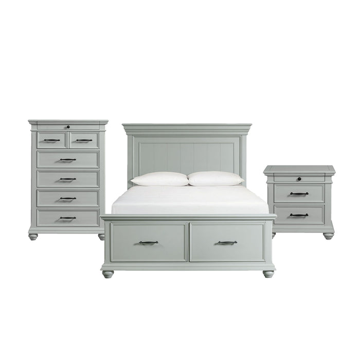 Slater - Platform Storage Bedroom Set – 3 Piece Bedroom Sets by Elements International at Furniture Wholesale Plus , Nashville furniture store