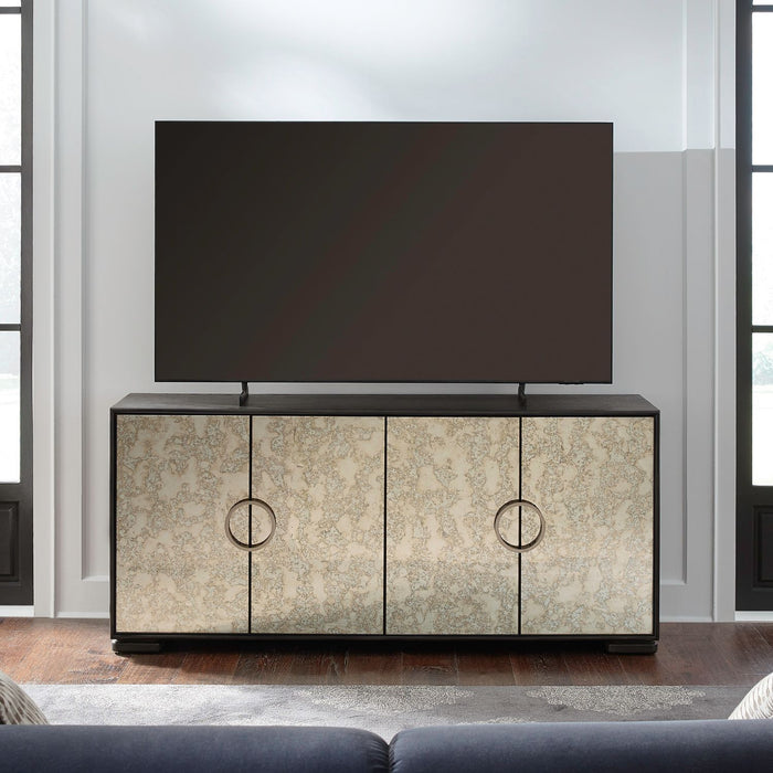 Barlowe - 4 Door Accent Cabinet - Cappuccino – Accent Cabinets by Liberty Furniture at Furniture Wholesale Plus , Nashville furniture store