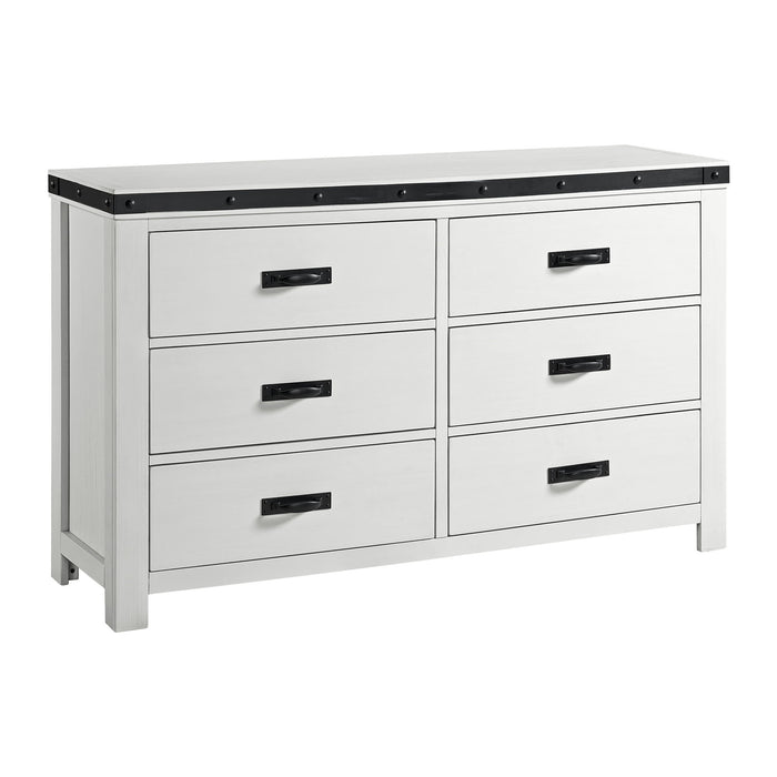 Wade - Youth 6-Drawer Dresser – Dressers by Elements International at Furniture Wholesale Plus , Nashville furniture store