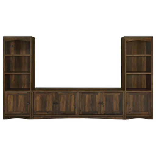 Laughlin - 3-piece Entertainment Center TV Stand - White - Premium Entertainment Centers from Coaster Fine Furniture - Just $1079! Shop now at Furniture Wholesale Plus  We are the best furniture store in Nashville, Hendersonville, Goodlettsville, Madison, Antioch, Mount Juliet, Lebanon, Gallatin, Springfield, Murfreesboro, Franklin, Brentwood