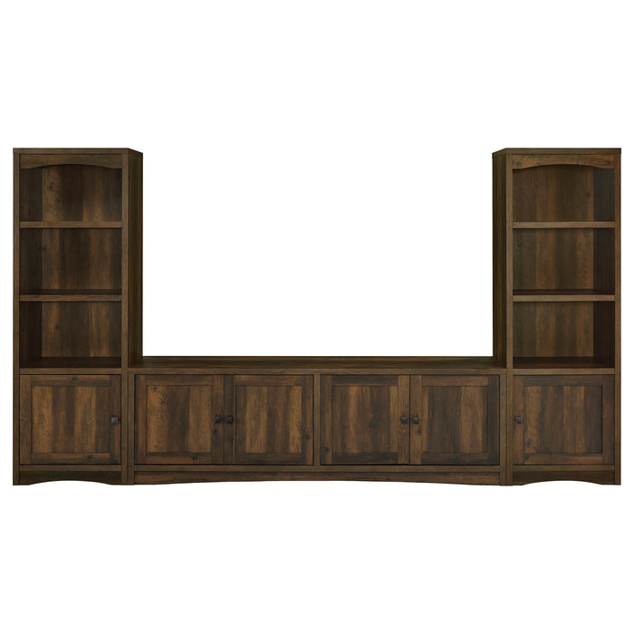 Laughlin - 3-piece Entertainment Center TV Stand - White - Premium Entertainment Centers from Coaster Fine Furniture - Just $1079! Shop now at Furniture Wholesale Plus  We are the best furniture store in Nashville, Hendersonville, Goodlettsville, Madison, Antioch, Mount Juliet, Lebanon, Gallatin, Springfield, Murfreesboro, Franklin, Brentwood