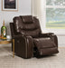 Braylon Brown PU Recliner (Power Motion) - Premium Recliner from ACME East - Just $1029.60! Shop now at Furniture Wholesale Plus  We are the best furniture store in Nashville, Hendersonville, Goodlettsville, Madison, Antioch, Mount Juliet, Lebanon, Gallatin, Springfield, Murfreesboro, Franklin, Brentwood