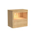 Rosalie - Nightstand With USB And LED – Nightstands w/ Charging Stations by Elements International at Furniture Wholesale Plus , Nashville furniture store