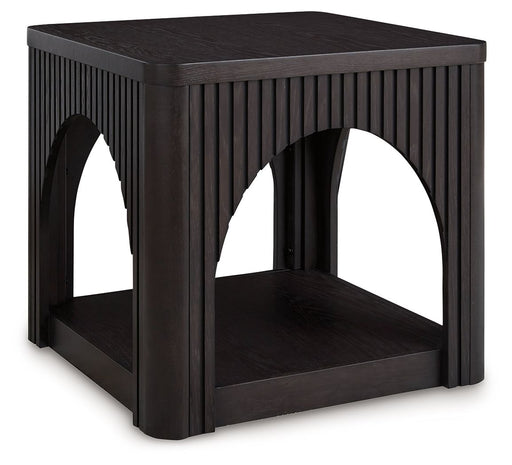 Yellink - Square End Table - Black – End Tables by Signature Design by Ashley® at Furniture Wholesale Plus , Nashville furniture store