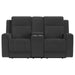 Brentwood - Upholstered Motion Reclining Loveseat – Reclining Loveseats by Coaster Fine Furniture at Furniture Wholesale Plus , Nashville furniture store