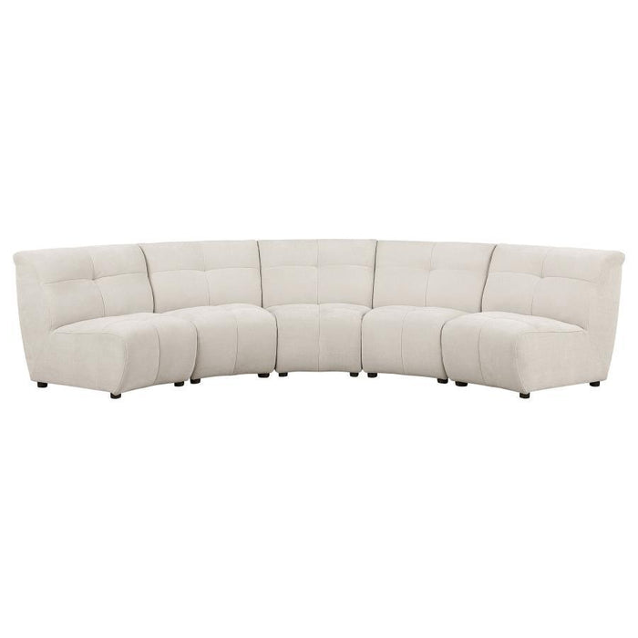 Charlotte - Upholstered Modular Sectional Sofa – Stationary Sectionals by Coaster Fine Furniture at Furniture Wholesale Plus , Nashville furniture store