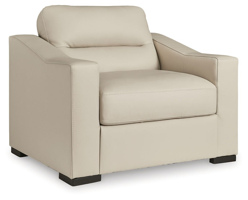 Treasure Trove - 2 Pc. - Chair And A Half, Ottoman - Almond – Stationary Chair & Ottoman by Signature Design by Ashley® at Furniture Wholesale Plus , Nashville furniture store