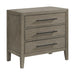 Versailles Contemporary - 3-Drawer Nightstand – Accent Nightstands by Elements International at Furniture Wholesale Plus , Nashville furniture store