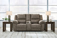 Laresview - Dbl Reclining Loveseat with Console - Fossil – Reclining Loveseats by Signature Design by Ashley® at Furniture Wholesale Plus , Nashville furniture store