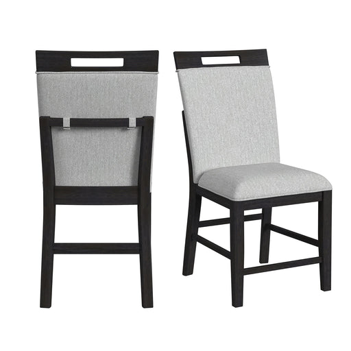 Transcend - Counter Side Chair (Set of 2) - Charcoal – Chair Sets by Elements International at Furniture Wholesale Plus , Nashville furniture store