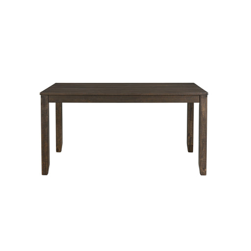 Brock - 7 Piece Dining Set (Table And Six Chairs) - Walnut – 7 Piece Dining Room Sets by Elements International at Furniture Wholesale Plus , Nashville furniture store