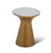Jaipur - Round Table - White – Accent Tables by Steve Silver Furniture at Furniture Wholesale Plus , Nashville furniture store