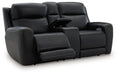 5Z-Comfort - Relaxation - Power Reclining Loveseat with Console / Adj Headrest – Reclining Loveseats by Signature Design by Ashley® at Furniture Wholesale Plus , Nashville furniture store